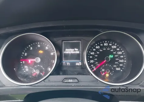 2018 Volkswagen Tiguan 2.0T Se/2.0T Sel из США, поврежденный, VIN 3VV2B7AX9JM054422